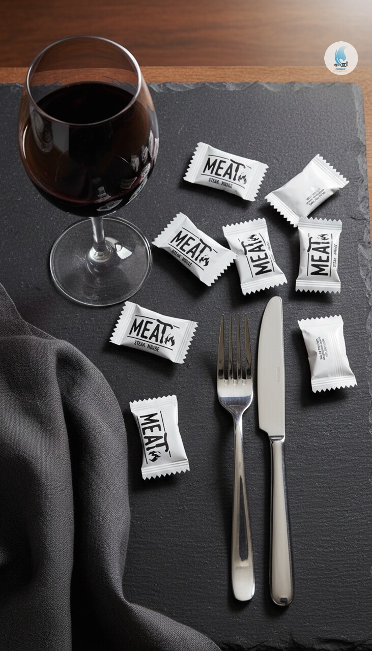 Balas Tradicionais com Sabores Sortidos Personalizadas