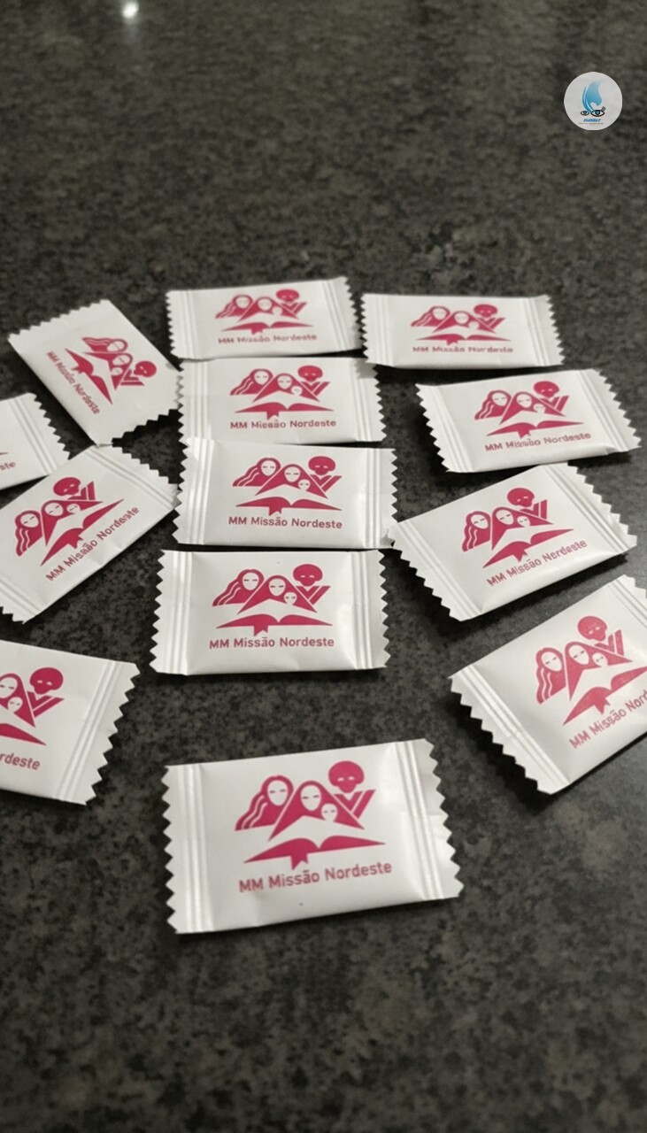 Balas Tradicionais com Sabores Sortidos Personalizadas