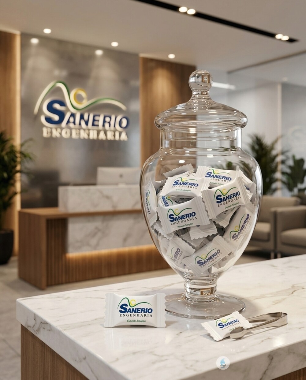 Balas Tradicionais com Sabores Sortidos Personalizadas