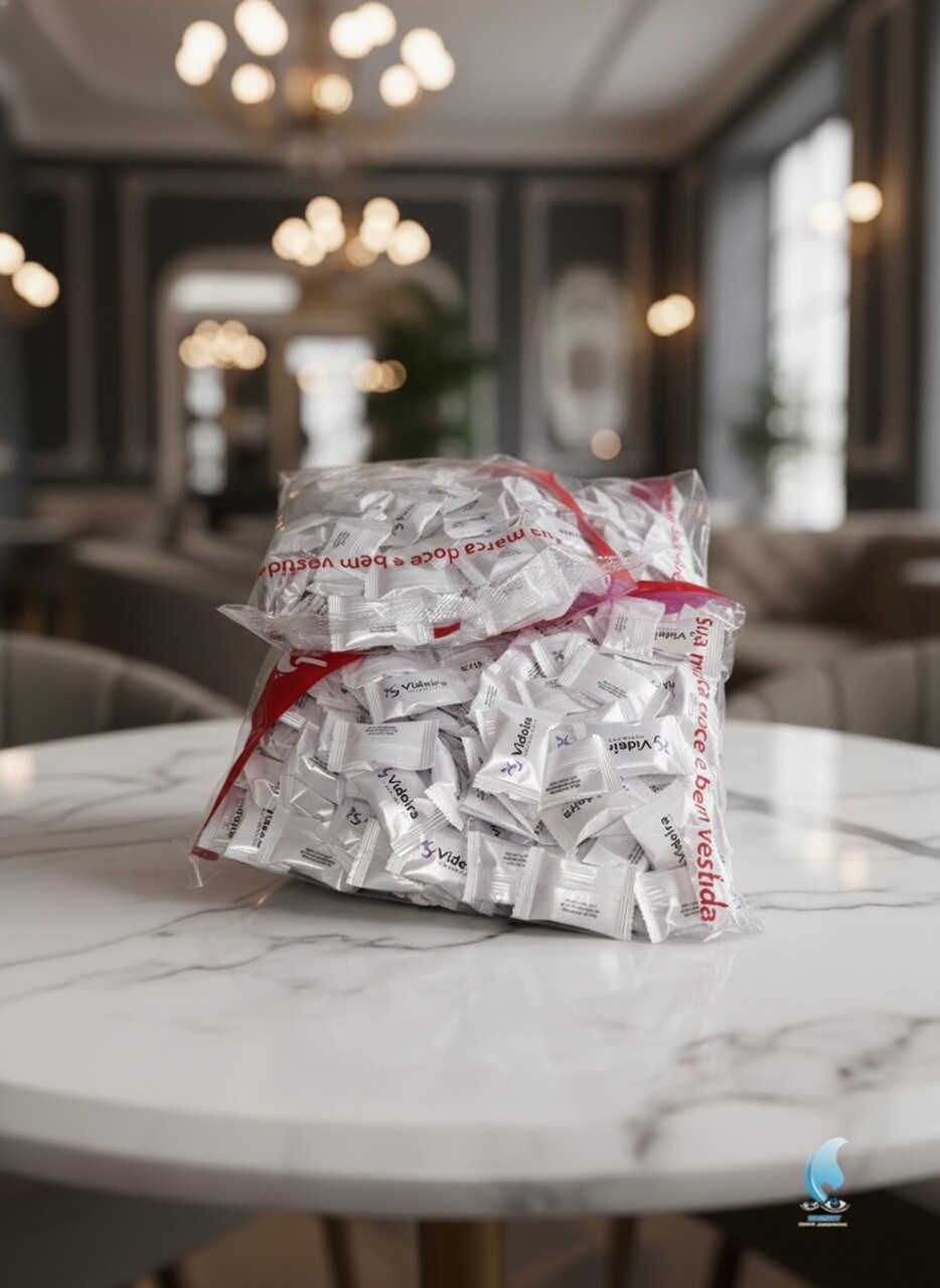 Balas Tradicionais com Sabores Sortidos Personalizadas