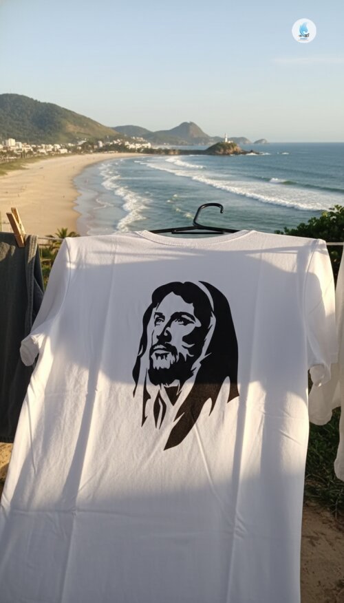 Camiseta Unissex Gola Redonda - Tema Religião