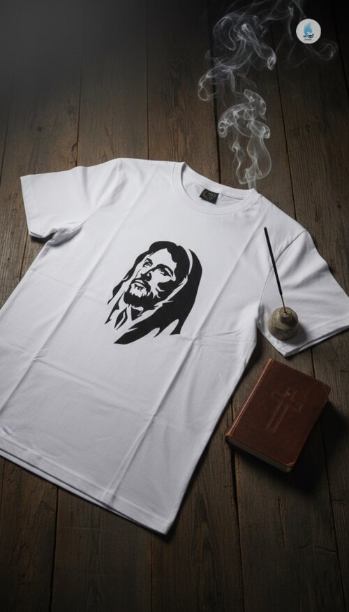 Camiseta Unissex Gola Redonda - Tema Religião