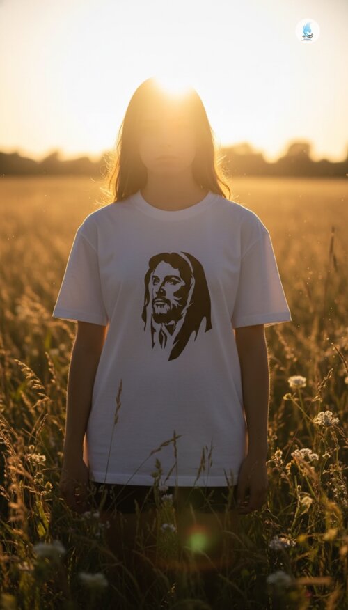 Camiseta Unissex Gola Redonda - Tema Religião