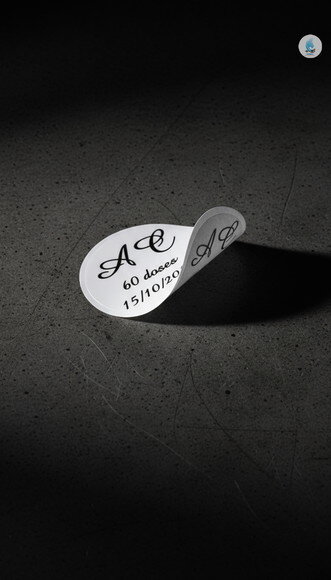 Adesivo de Vinil Colorido Personalizado - até 5cm