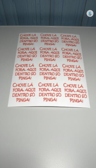 Adesivo de Vinil Colorido Personalizado - até 5cm
