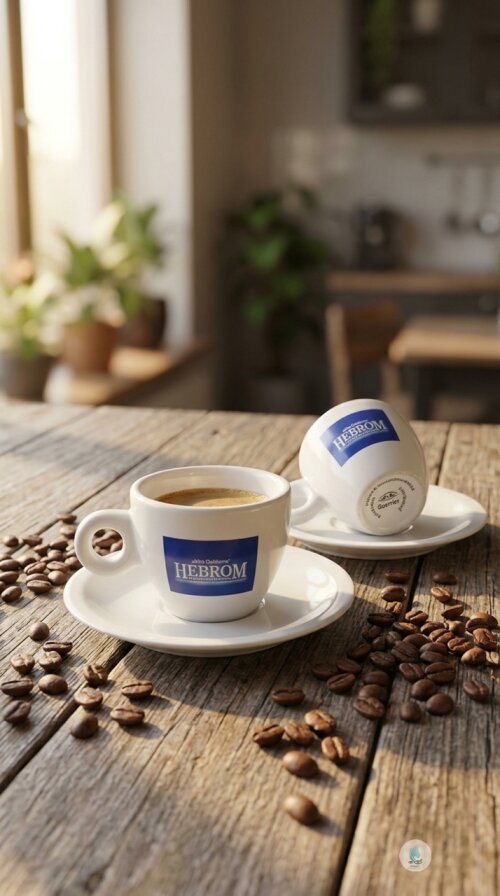 Xícara Itália Porcelana Café 75ml Serigrafia-Mod 228-Fijismat