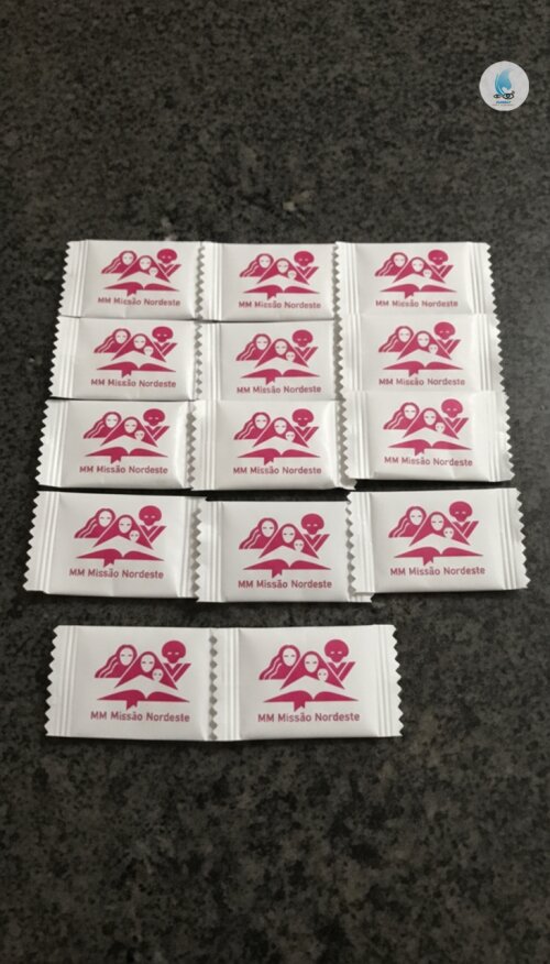 Balas Tradicionais com Sabores Sortidos Personalizadas
