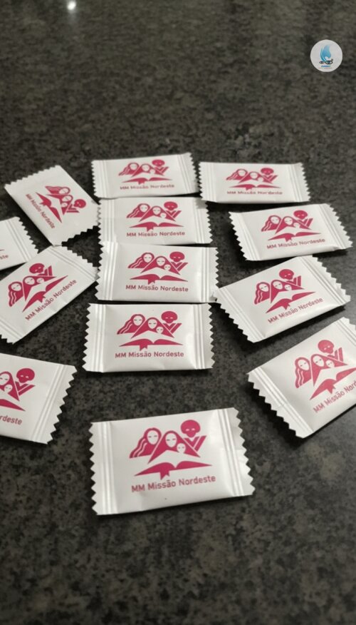 Balas Tradicionais com Sabores Sortidos Personalizadas