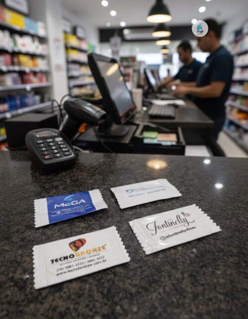 Balas Tradicionais com Sabores Sortidos Personalizadas