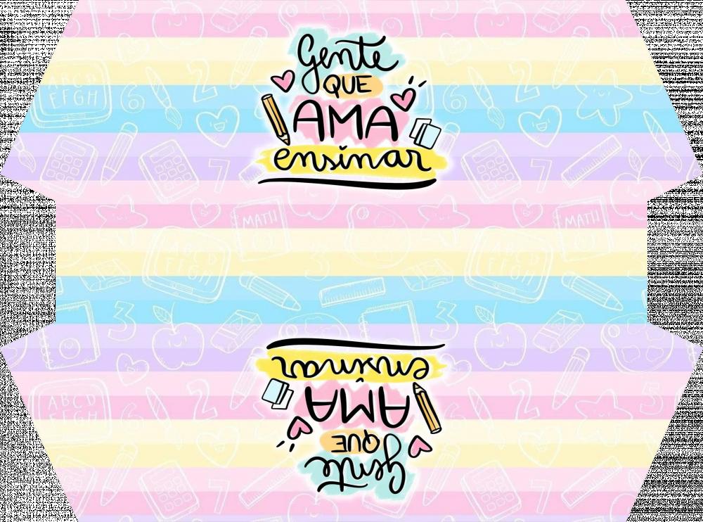 Estojo triangular personalizado