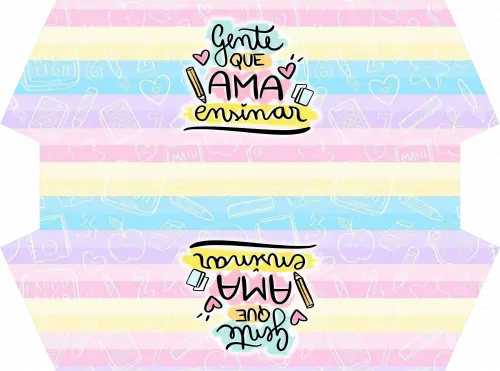 Estojo triangular personalizado