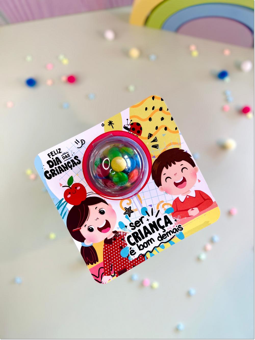 Arquivo Corte Card Blister Dia das Crianças