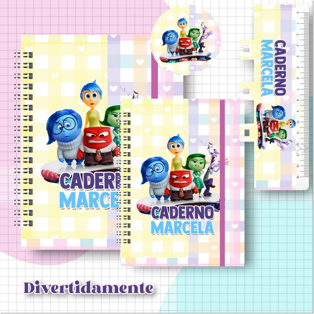 Arquivo Digital Combo escolar Divertidamente