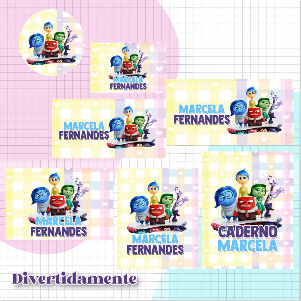Arquivo Digital Combo escolar Divertidamente