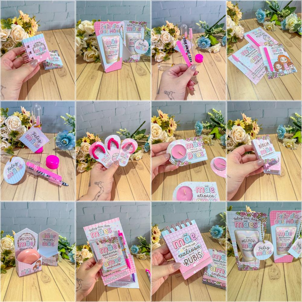 Arquivo Corte Kit Dia das Mães