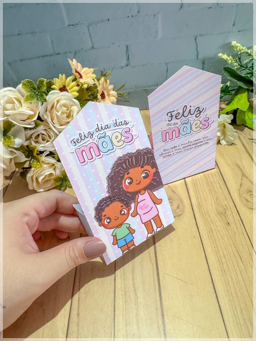 Arquivo Digital Envelope Sabonete Dia das Mães