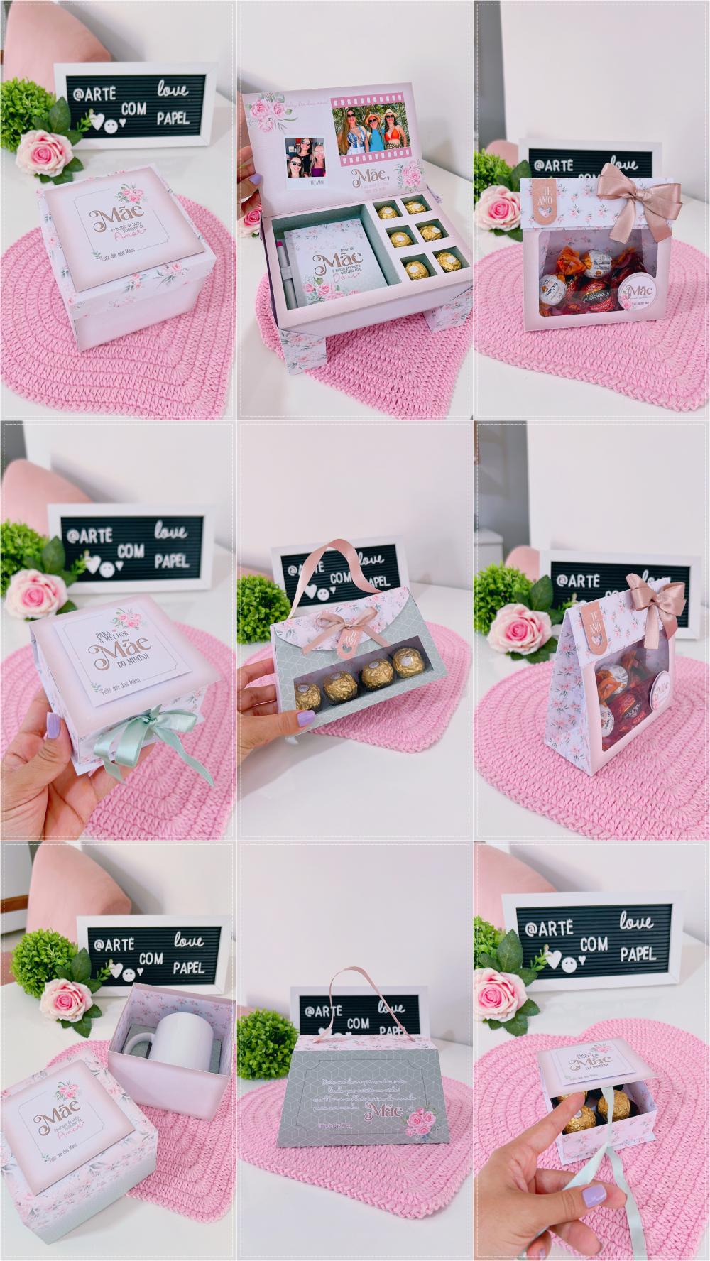 Arquivo Corte Kit Dia das Mães