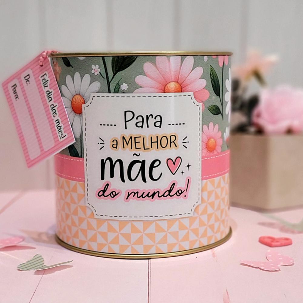 Arquivo Digital Tubo Lata Dia das Mães