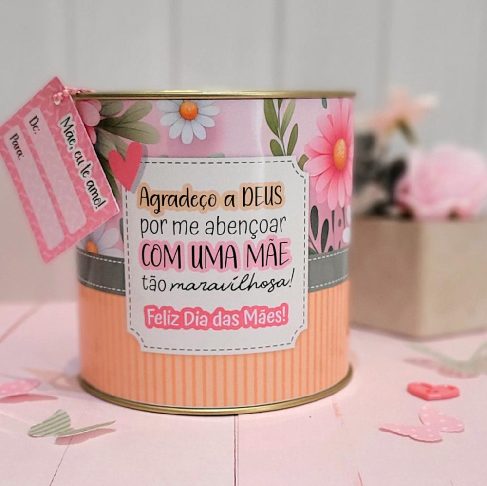 Arquivo Digital Tubo Lata Dia das Mães