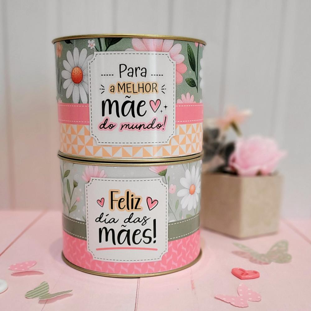 Arquivo Digital Tubo Lata Dia das Mães