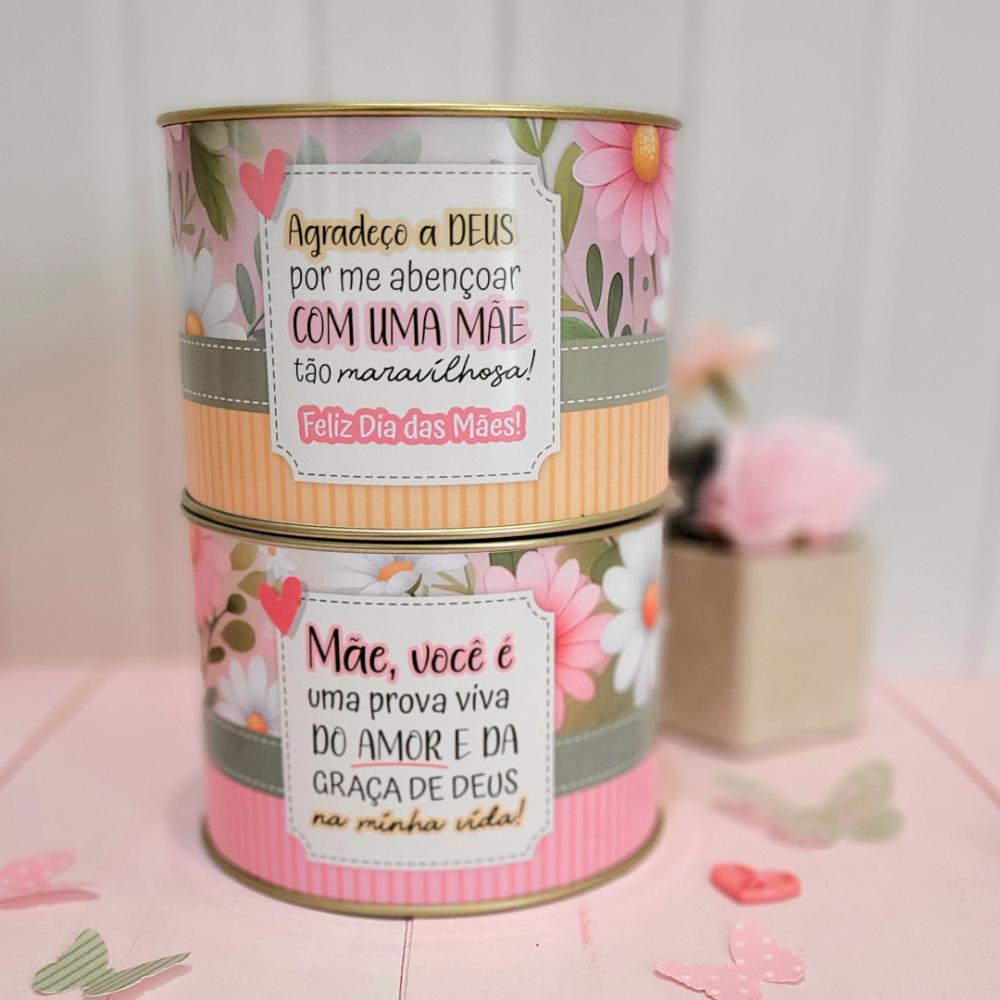 Arquivo Digital Tubo Lata Dia das Mães