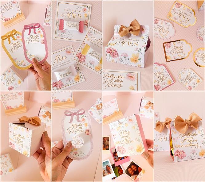 Arquivo Corte Kit Dia das Mães