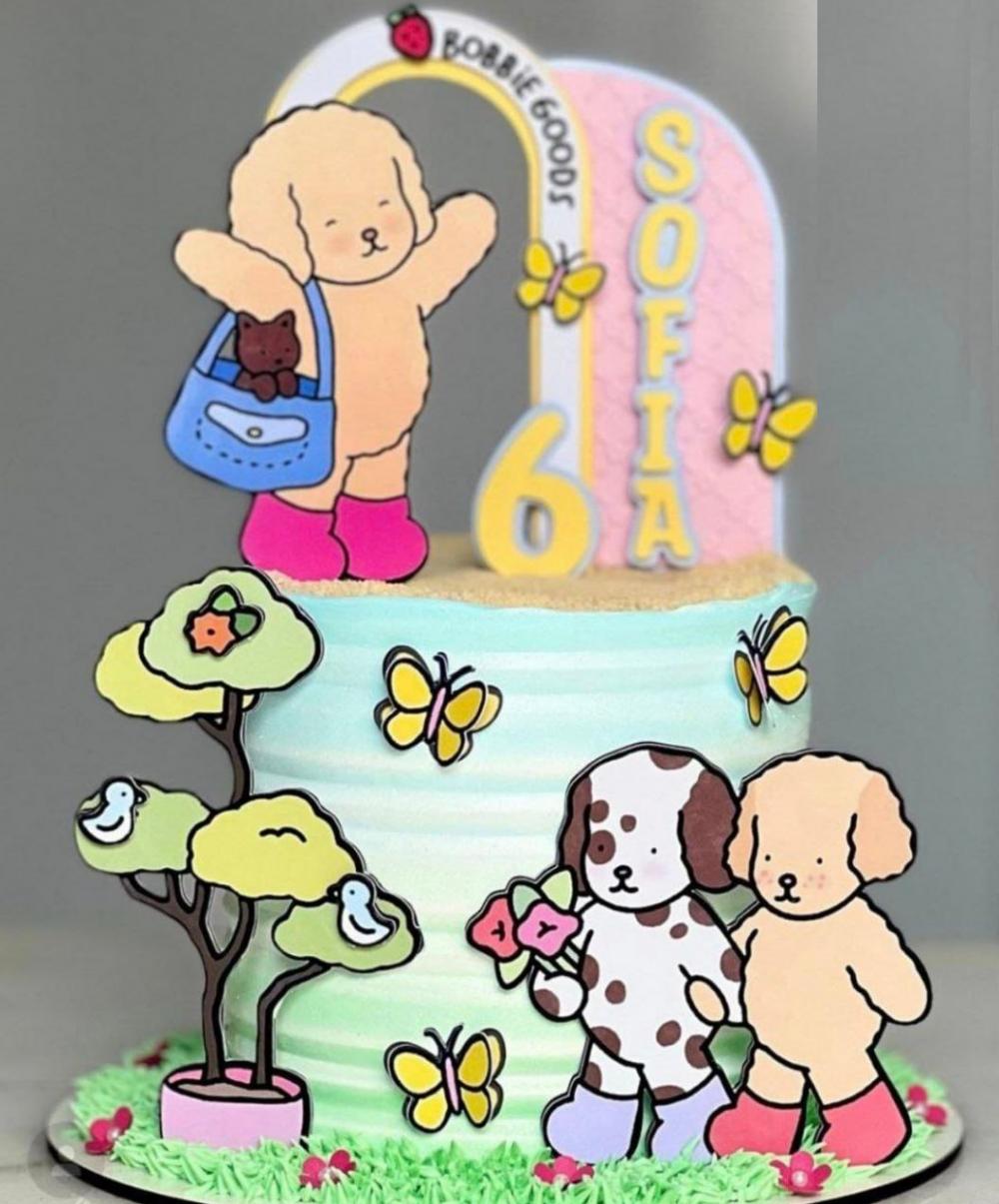 Arquivo Corte Topo Bolo Bobbie Goods