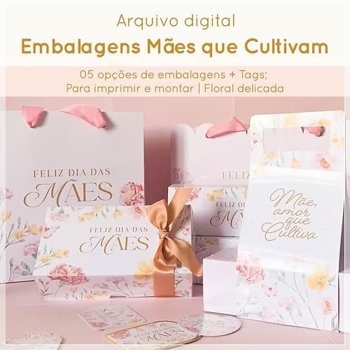 Arquivo Corte Kit Dia das Mães