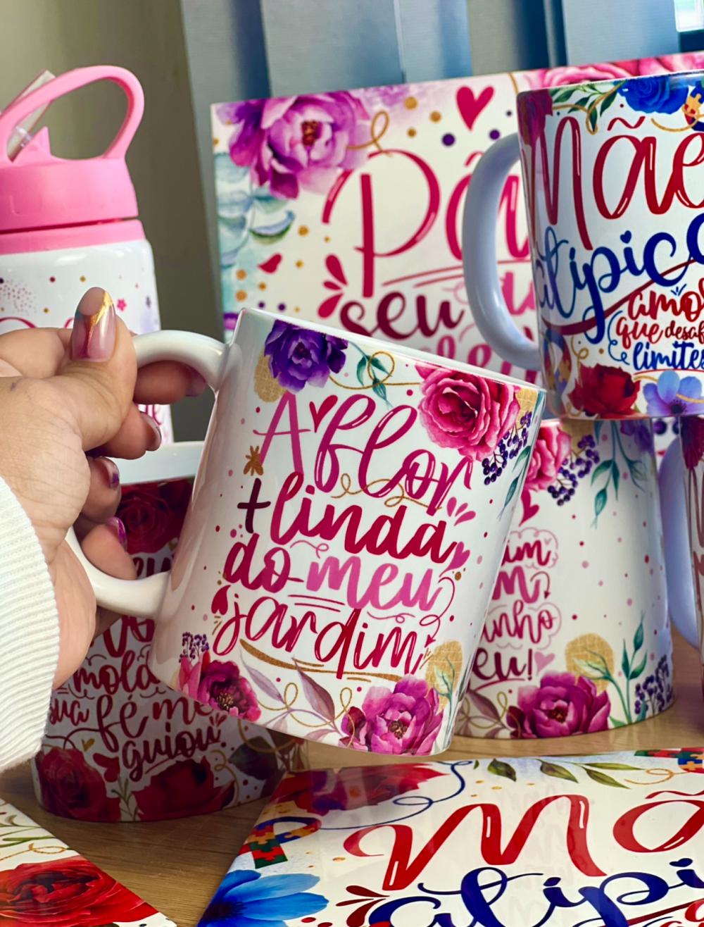 Arquivo Digital Combo Caneca Dia das Mães