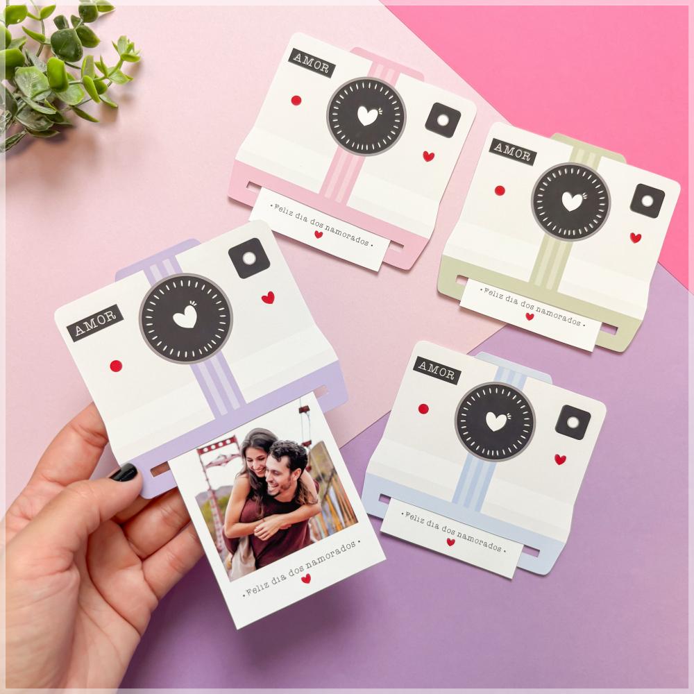 Arquivo Digital Foto Polaroid Dia dos Namorados