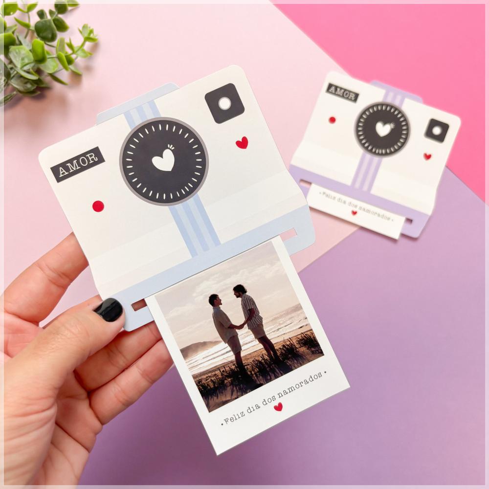 Arquivo Digital Foto Polaroid Dia dos Namorados