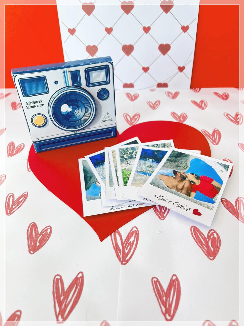 Arquivo Digital Caixinha Polaroid Dia dos Namorados