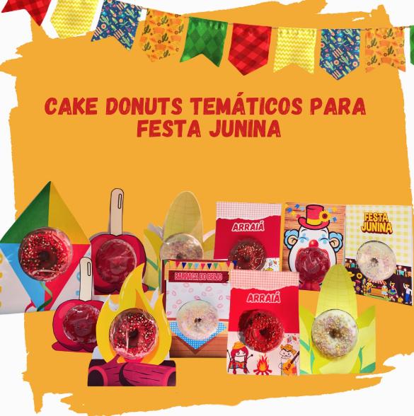 Arquivo Digital Card Donuts Festa Junina