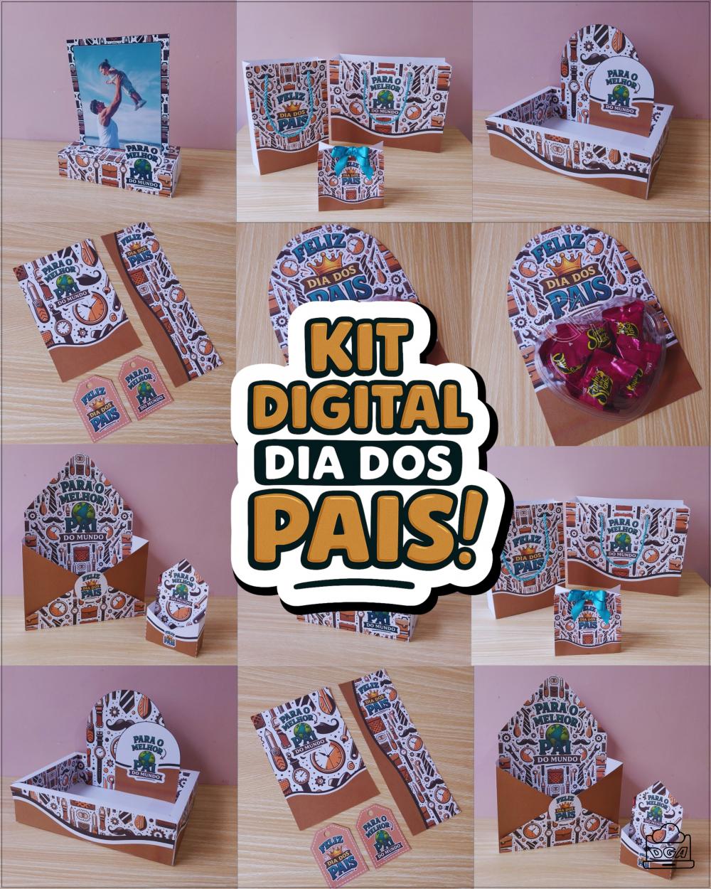Arquivo Digital Kit Dia dos Pais