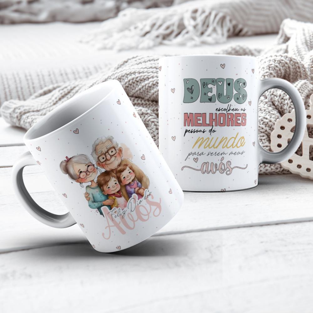 Arquivo Digital Caneca Dia dos Avós