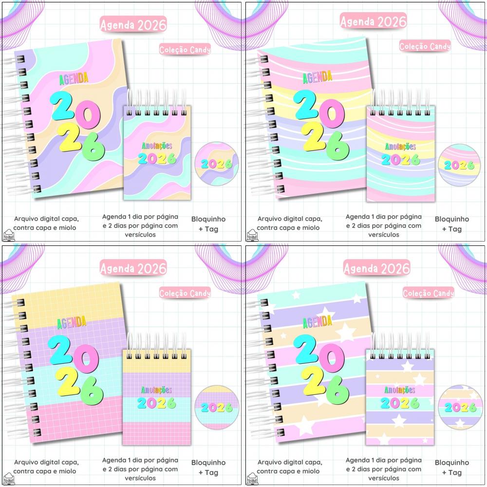 Arquivo Agendas Candy Collor 2026