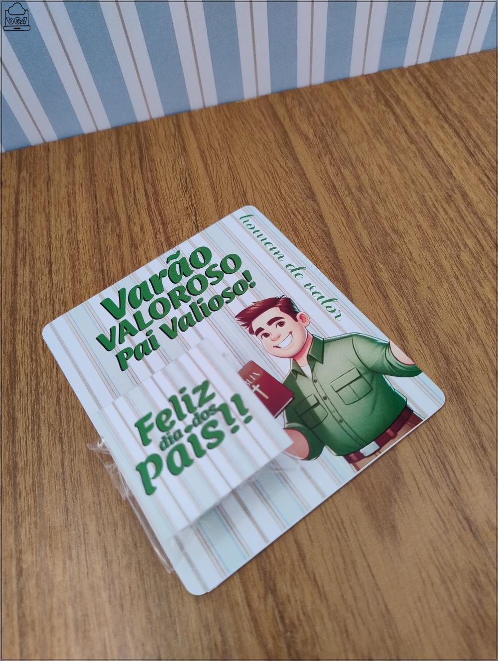 Arquivo Digital Card Marshmallow Dia dos Pais