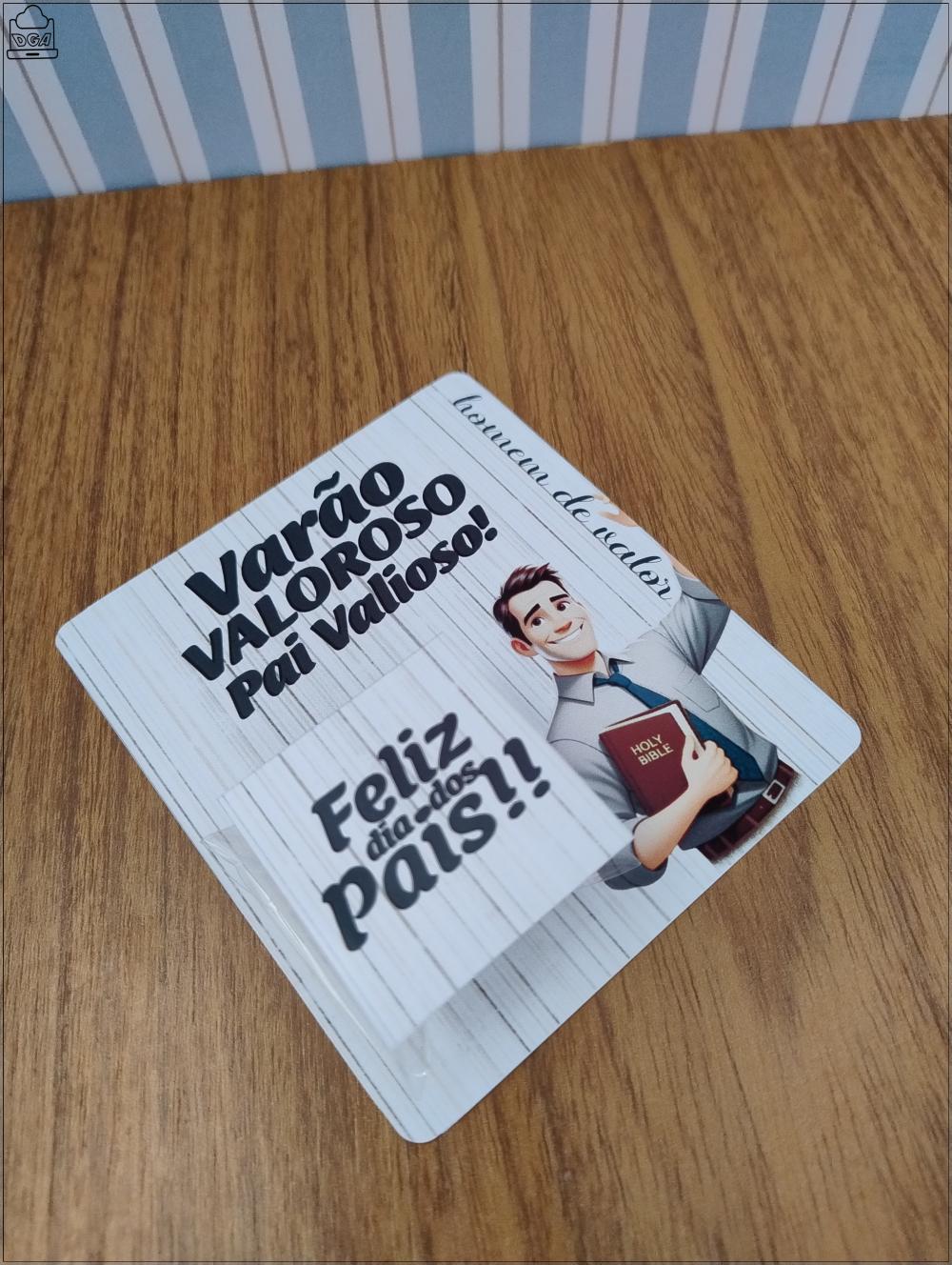 Arquivo Digital Card Marshmallow Dia dos Pais