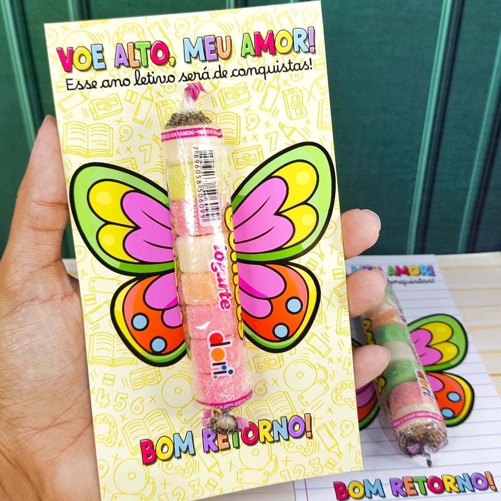 Arquivo Digital Cartão Jujuba Volta as Aulas