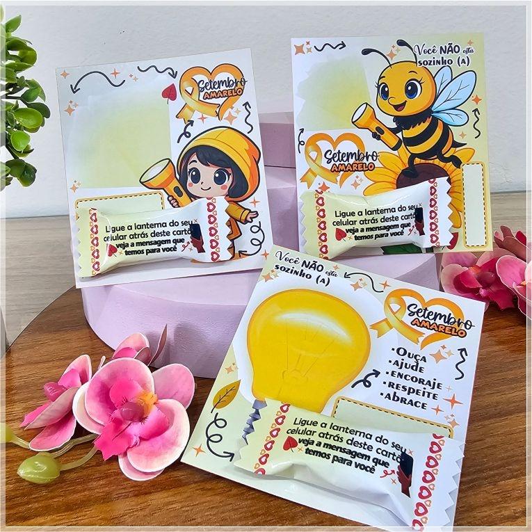 Arquivo Digital Cartão Bala Setembro Amarelo