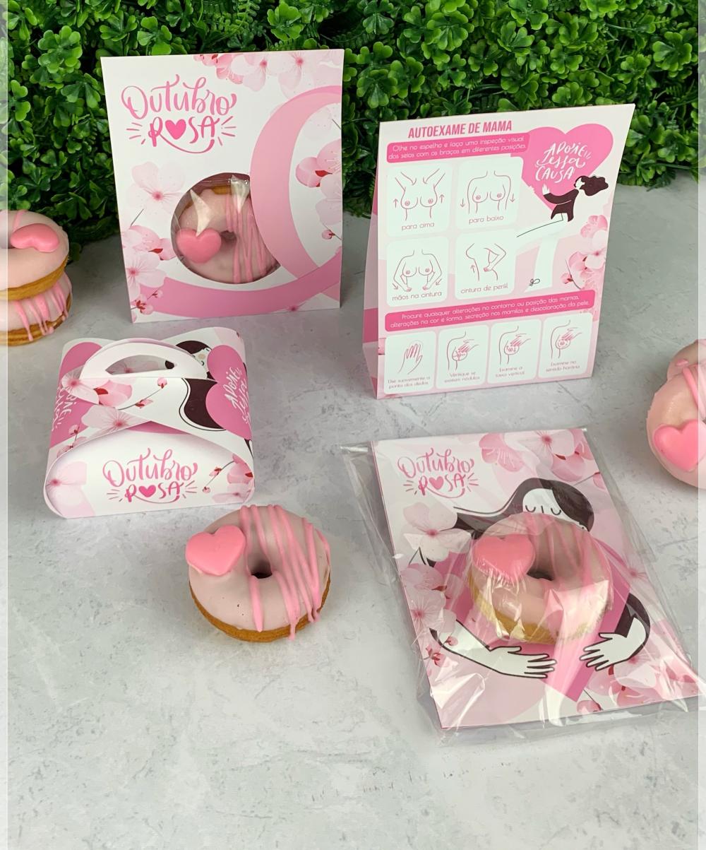 Arquivo Digital Combo Donuts Outubro Rosa