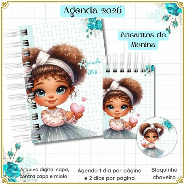 Arquivo Digital Agenda Encantos de Menina 2026