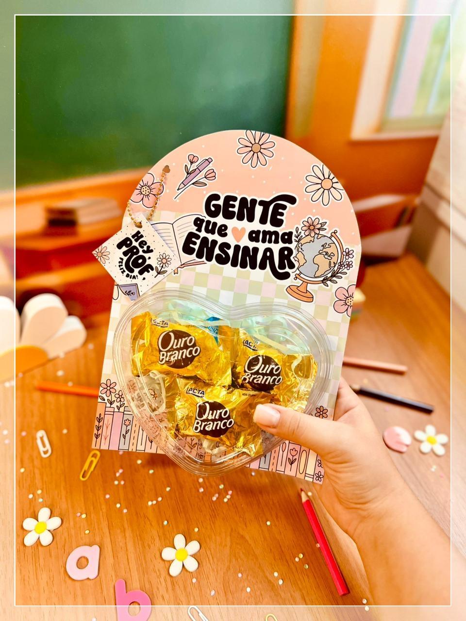 Arquivo Digital Cartão Coração Dia dos Professores