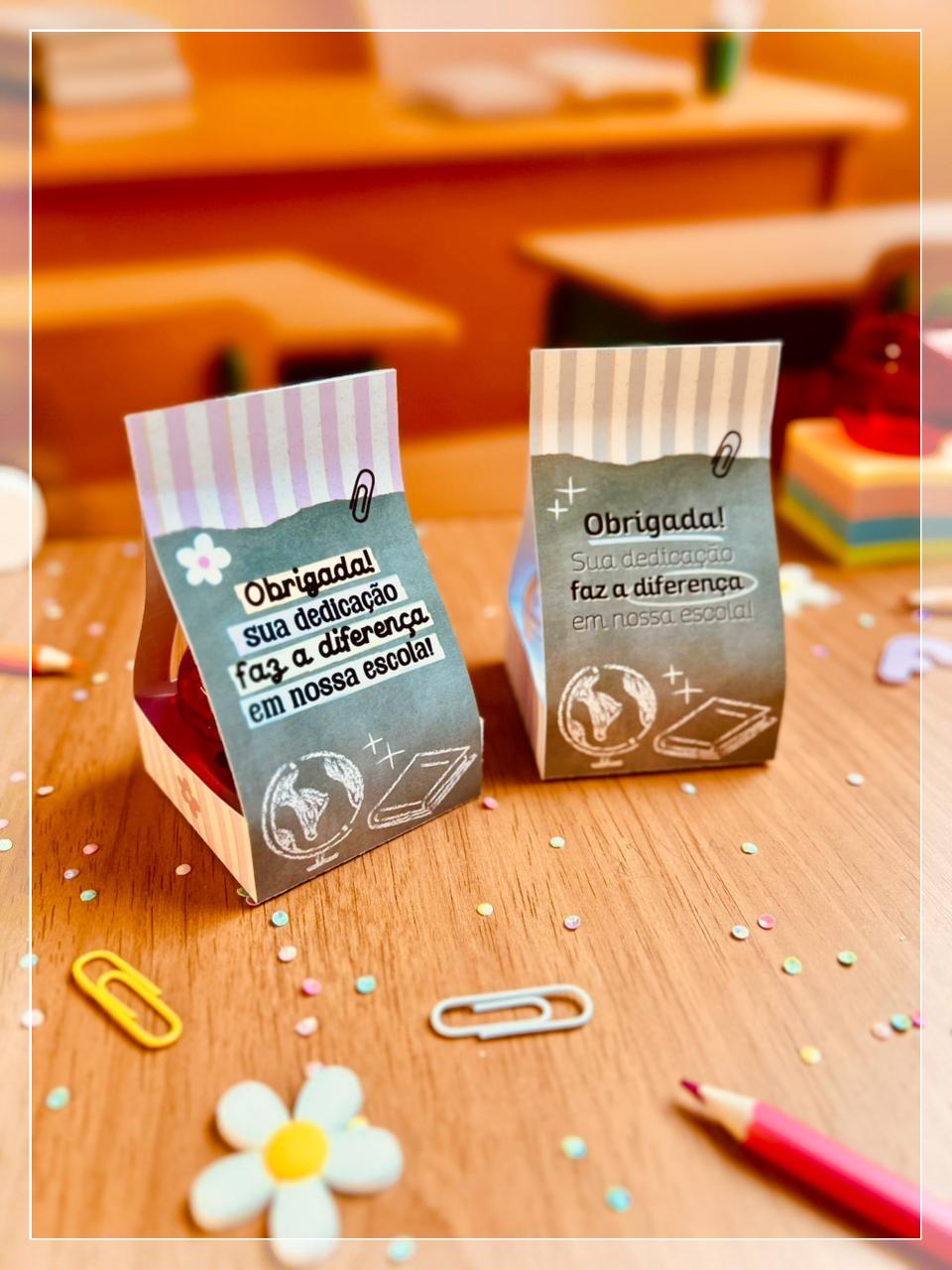 Arquivo Digital Porta Bombom Dia dos Professores