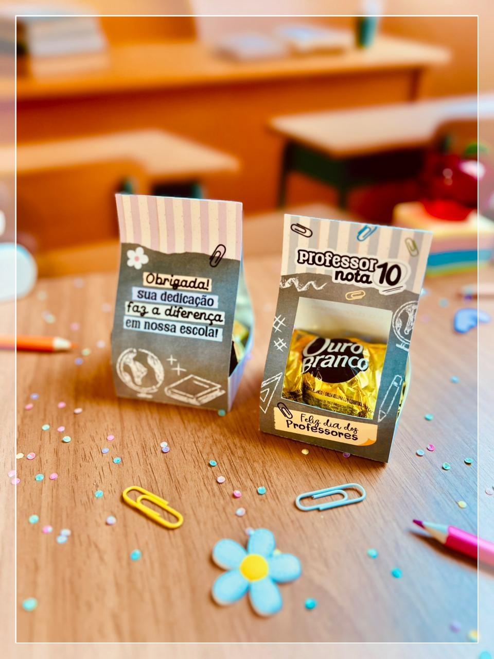 Arquivo Digital Porta Bombom Dia dos Professores
