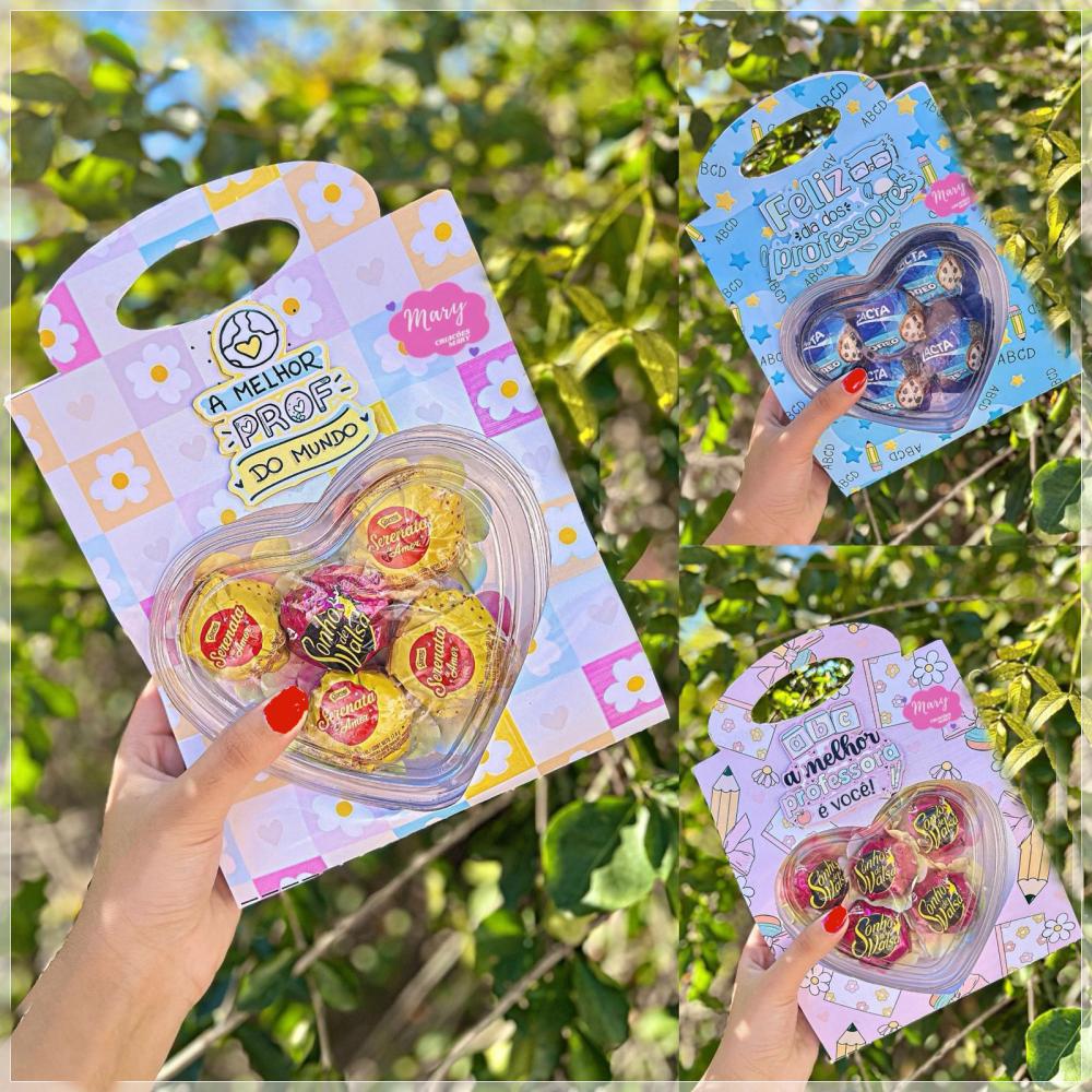 Arquivo Digital Sacolinha Coração Dia dos Professores