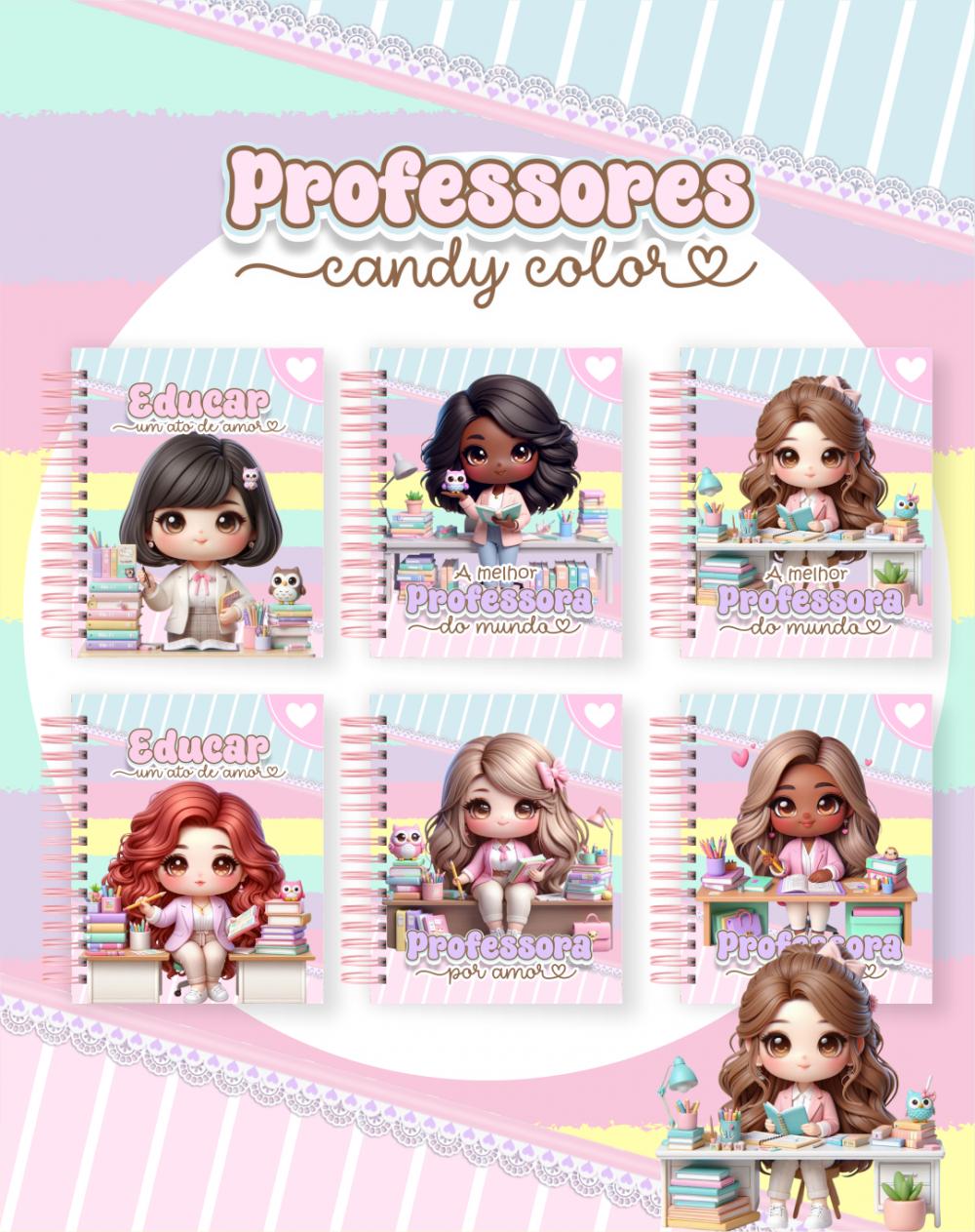Arquivo Digital Combo Pack Professora Candy 2026
