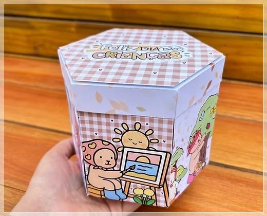 Arquivo Digital Caixa Sextavada Dia das Crianças