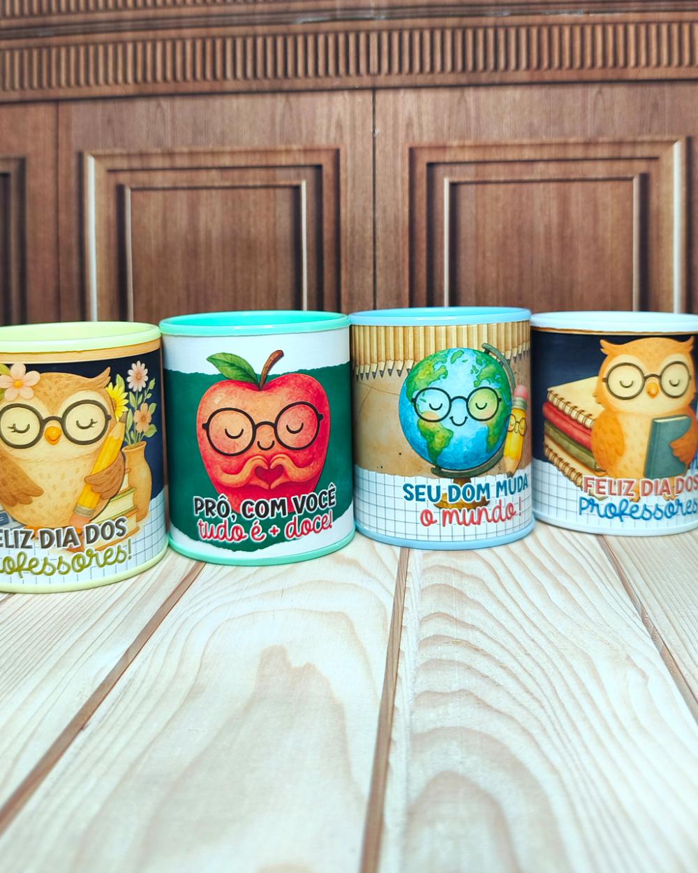 Arquivo Digital Tubo Lata Dia dos Professores