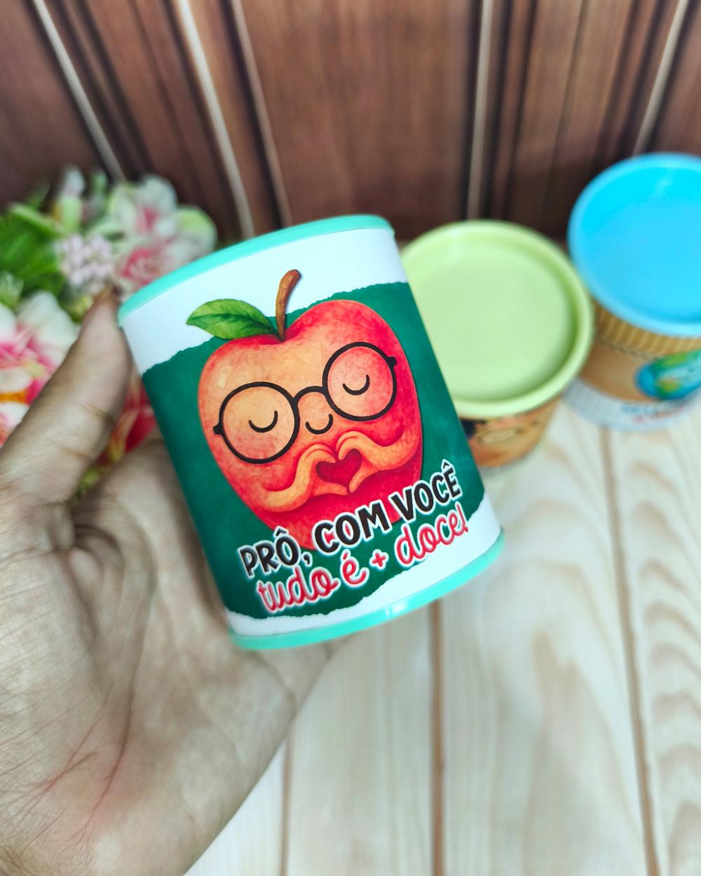 Arquivo Digital Tubo Lata Dia dos Professores